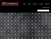Tablet Screenshot of eurosportdaytona.com
